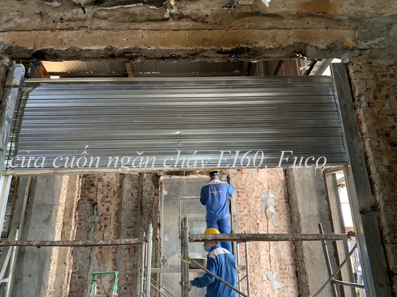 cửa cuốn ngăn  EI30, cửa cuốn ngăn cháy EI45, cửa cuốn ngăn cháy EI60, cửa cuốn ngăn cháy EI70