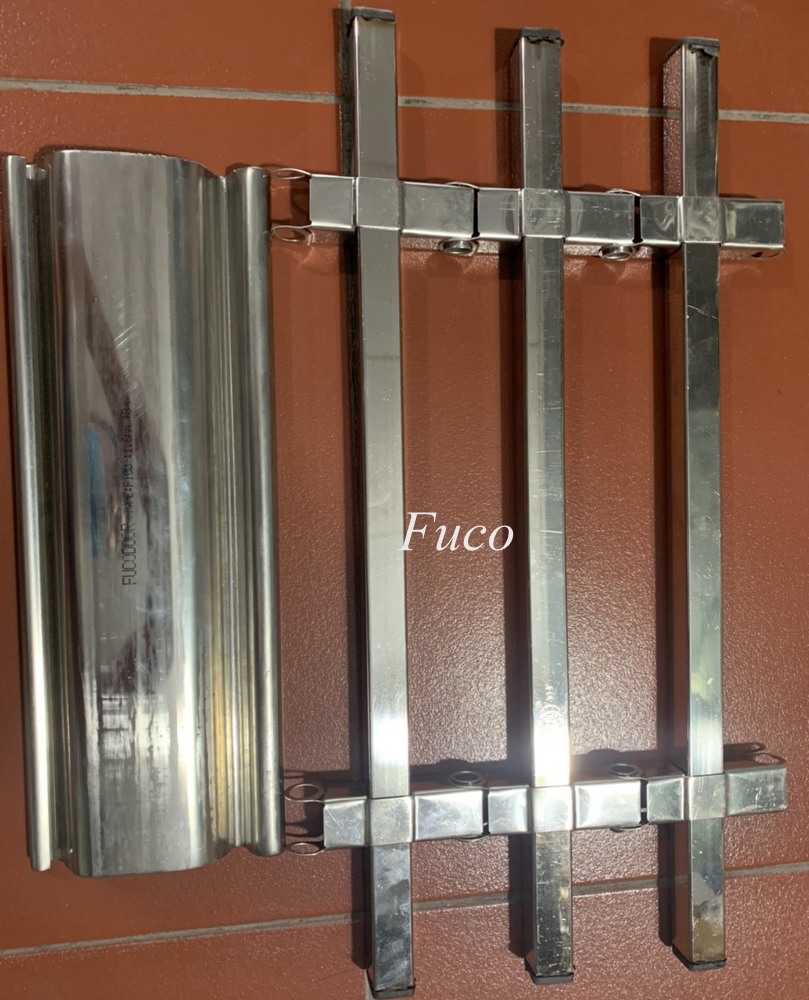 Cửa cuốn song ngang hộp 20x20, INOX 201 và INOX 304